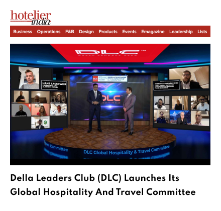 Hotelier  featuring Della Leaders Club - Jimmy Mistry Launches World’s First Business Platform, DLC
