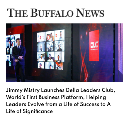 Buffalo News New York featuring Della Leaders Club - Jimmy Mistry launches DLC World's First Business Platform